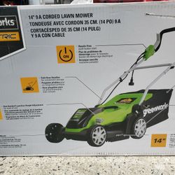Green Works Electric Mower 
