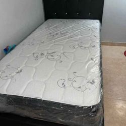 NEW TWIN SIZE MATTRESS BRAND NEW MATTRESS FREE BOX SPRINGS // COLCHON INDIVIDUAL NUEVO 