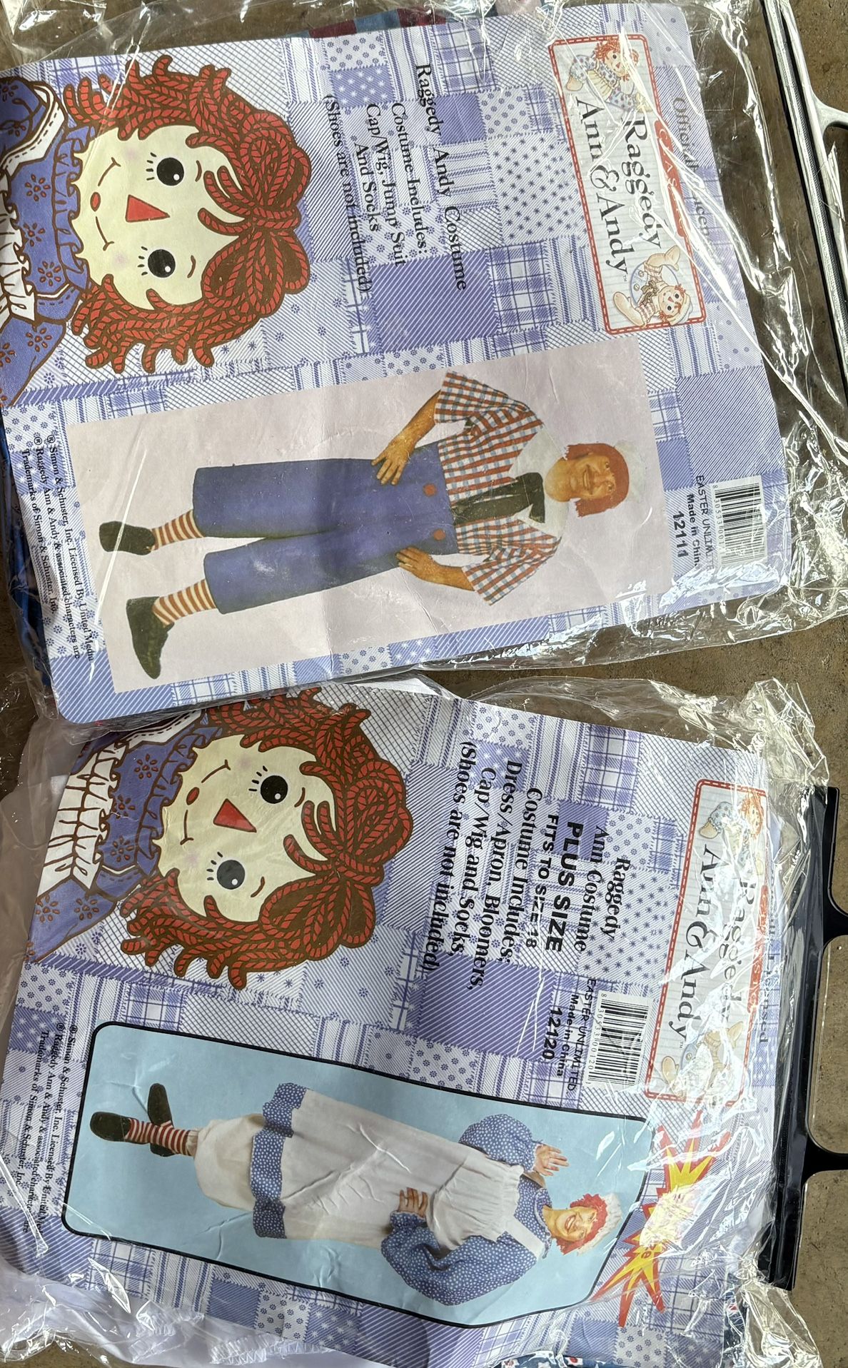 Raggedy Ann & Raggedy Andy Costumes