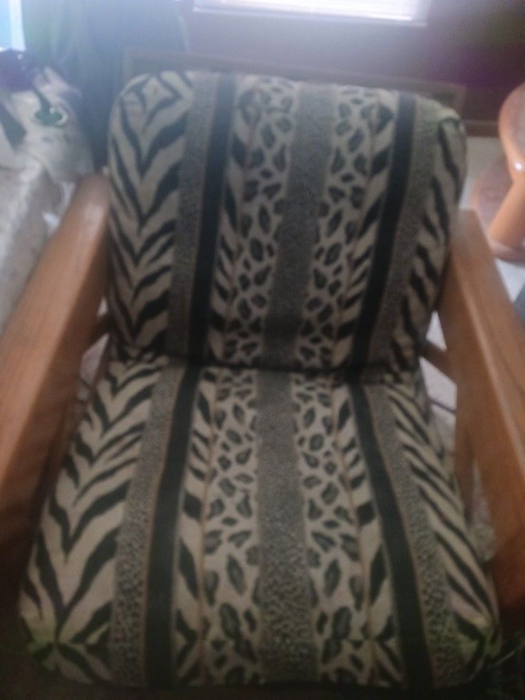 Comfortable chair/sleeping area for guests