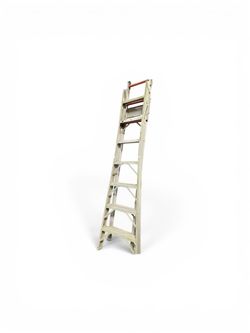 Sears 7’ Aluminum Step Ladder Medium Duty Folding Ladder 300 lb Capacity