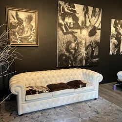 Italian Leather Sofa