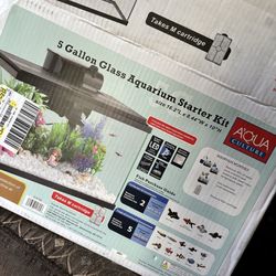5 Gallon Aquarium Fish Tank