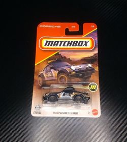 MATCHBOX/ 1985 PORSCHE 911 RALLY SUPER CHASE **READ DESCRIPTION