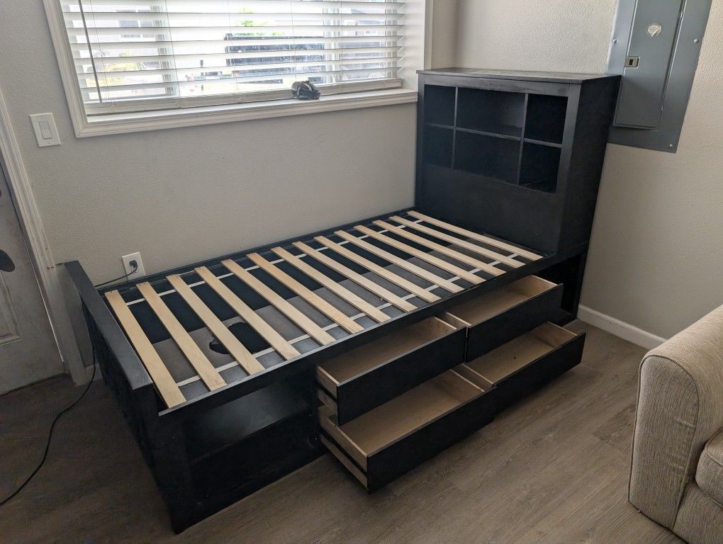 Twin Bed Frame Without Mattress