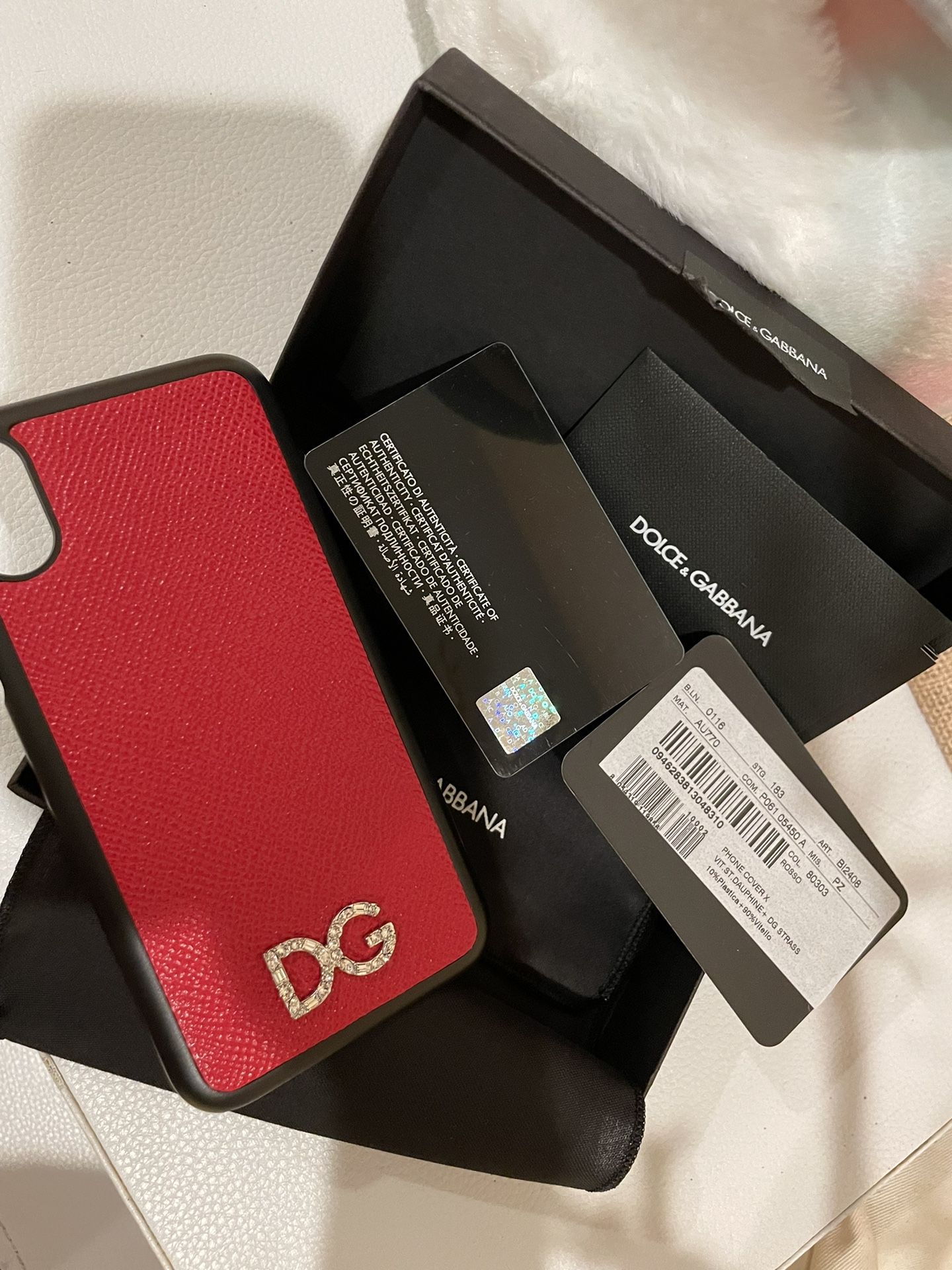 Dolce & Gabbana iPhone X Cover 