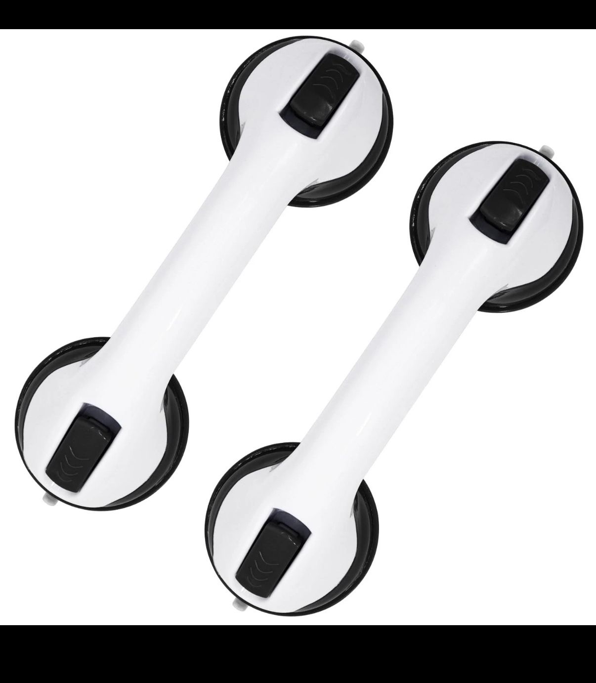 2 Pack Grab Bars for Bathtubs and Showers, Shower Handle Suction Shower Bar