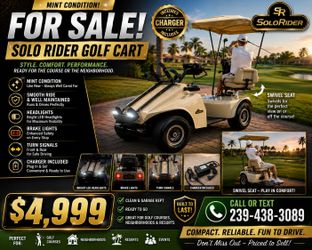 Solo Rider Golf Cart