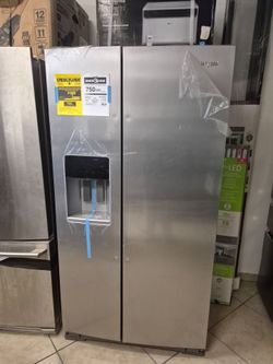 Whirlpool side by side refrigerator