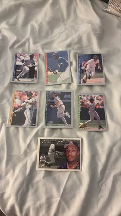 Fleer 93 Baseball Cards Lot of 9 (doubles included)