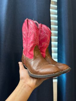 Kids Western  Boots light up / Botas Rosas con Luces