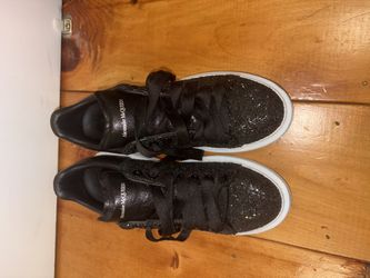 Black Glitter Alexander McQueens