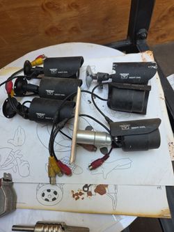 6 security cameras night owl