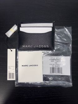 Marc Jacobs Black Card Holder Wallet