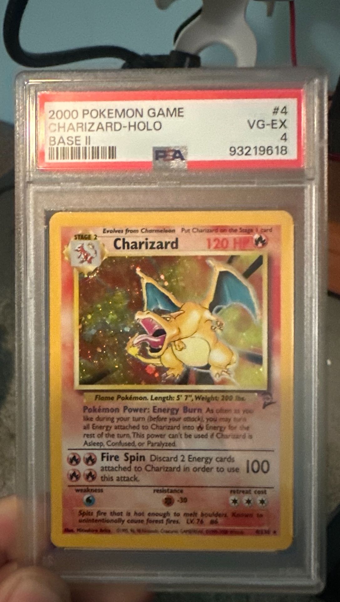 Charizard Base Set 2 PSA Graded - Pokemon