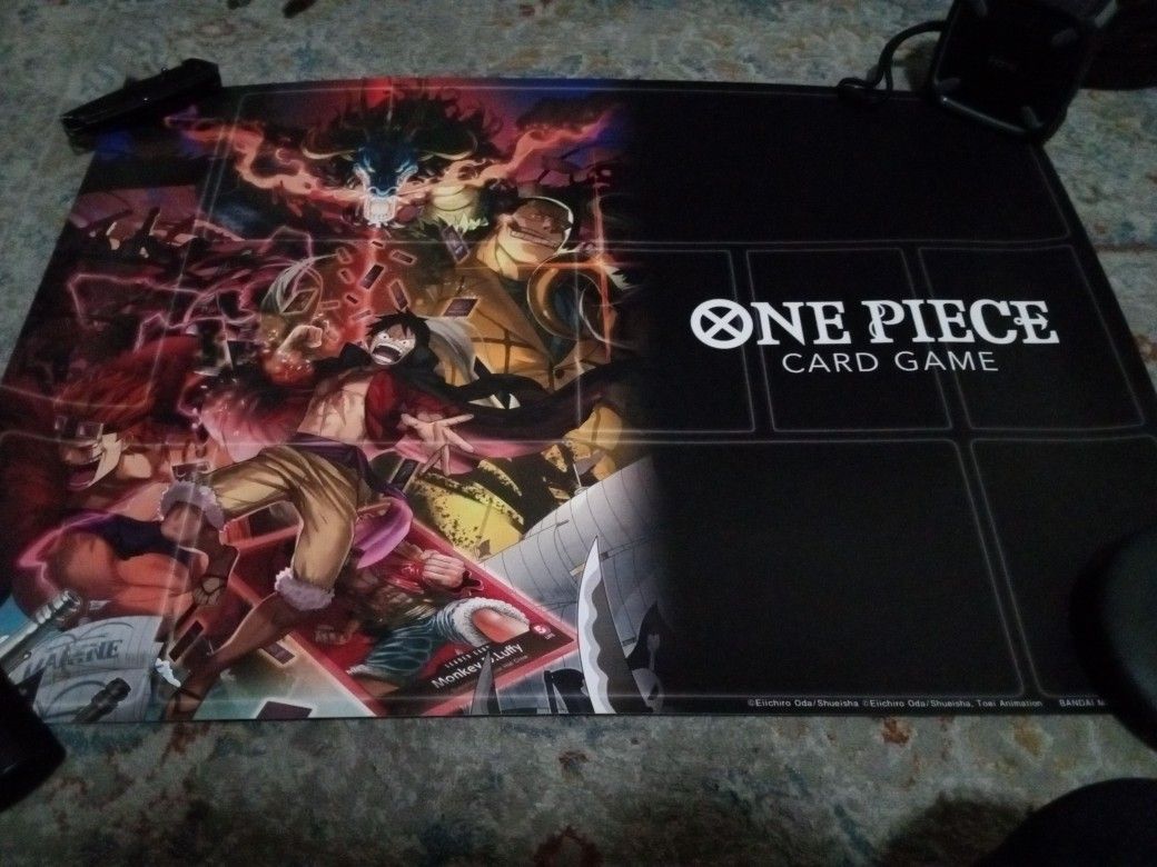 One Piece Card Mat (Promo Anime Expo) $25