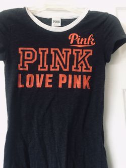 8 Shirts - Pink Brand Shirts  XS And Small 