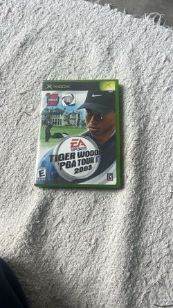 Xbox one video game  tiger woods pga tour 2003