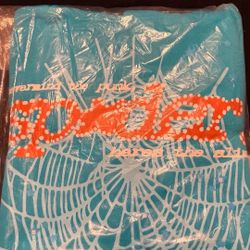 Blue And Orange Sp5der Hoodie #Sp5der