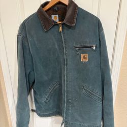 Carhartt Detroit Jacket Hunter Green rare