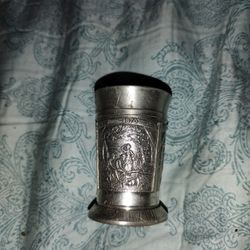 Vintage German Pewter Shooter