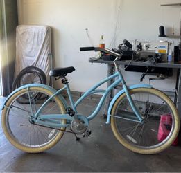 Blue bike