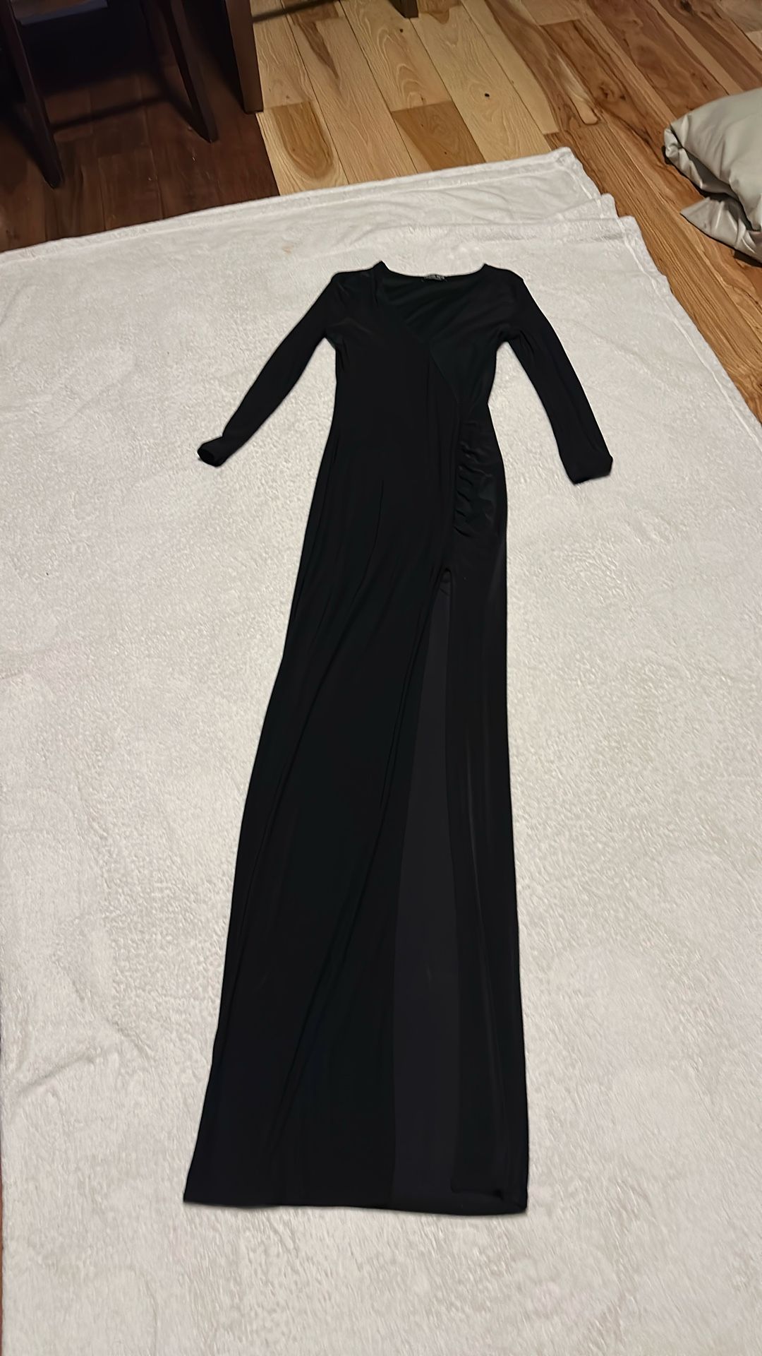 Vestido Largo Negro Size S $10