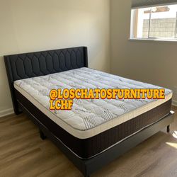Queen Size Bed And Mattress 