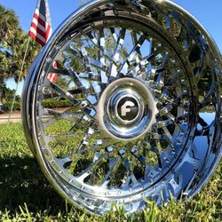 28” Rims Wheels Tires Steering Wheel Box Chevy 
