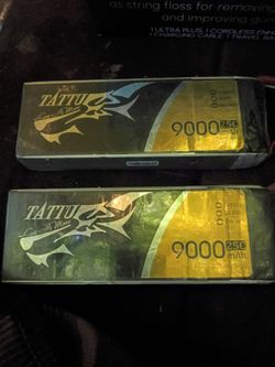 9000mah tattu batteries