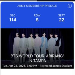Bts Tickets