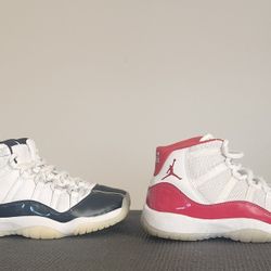 (( 2 Pair of Jordan 11's for Sale ))