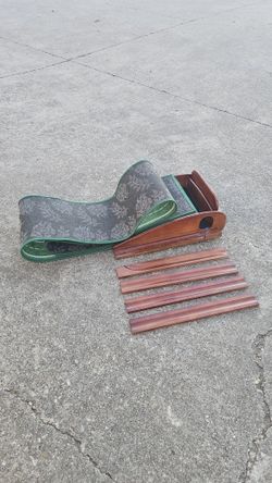 PERFECT PRACTICE  Putting Mat 15ft 5in Solid Wood Base & Ball Return