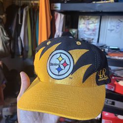 Vintage Steelers Shark Tooth Hat