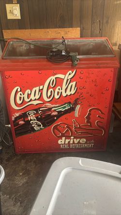 Vintage Coca Cola Cooler 