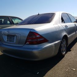 Parts are available  from 2 0 0 1 Mercedes-Benz S 5 0 0 