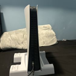 PS5 DISC CONSOLE W COOLING AND CHARGING PORT FOR CONTROLLERS
