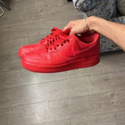 Red Nike Af1’s