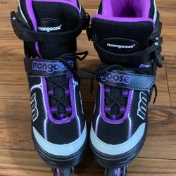 Mongoose Girls Skates Rollerblades Size 5-8