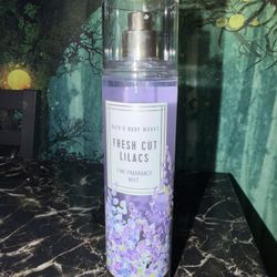 BBW Fresh Cut Lilacs Body Spray. 