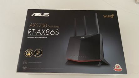 ASUS RT-AX86S AX5700 Dual-Band Wi-Fi 6 Router