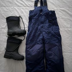 Snow Suit And Boots 