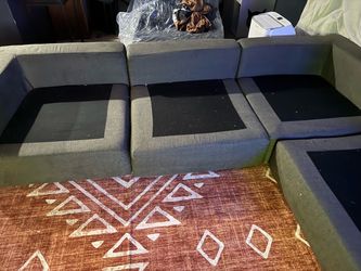 Large grey sectional