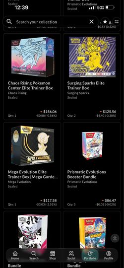 Sealed Pokemon cards