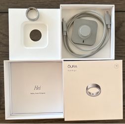 Oura 4 Size 11 Silver in Excellent Condition!