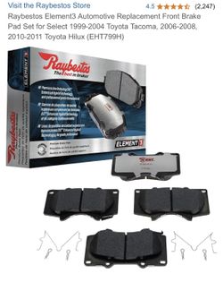 Toyota Tacoma Front Brake Pads And Hardware