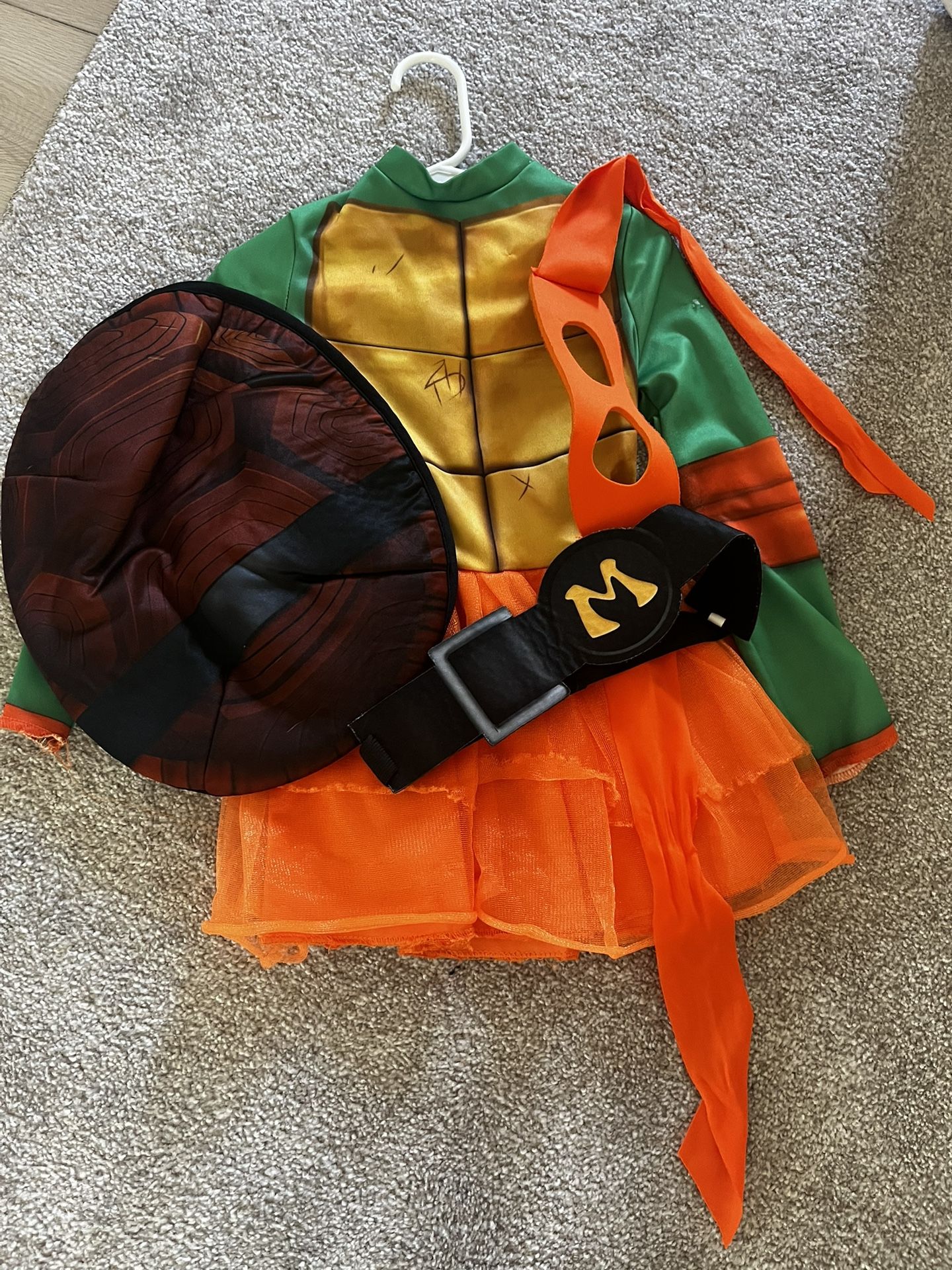 4T/5T Michael Angelo (Ninja turtle Costume)
