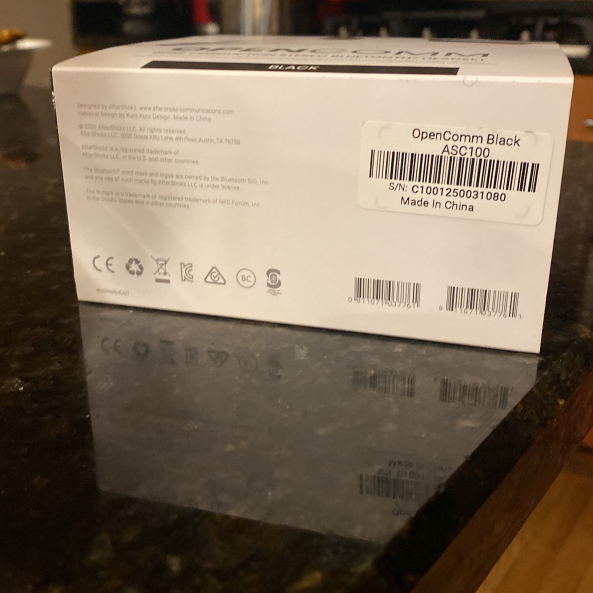Bluetooth Wireless Hands”Shokz Brand” Free Headset — Never Used — Shokz Brand