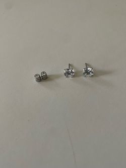 Moissanite earrings