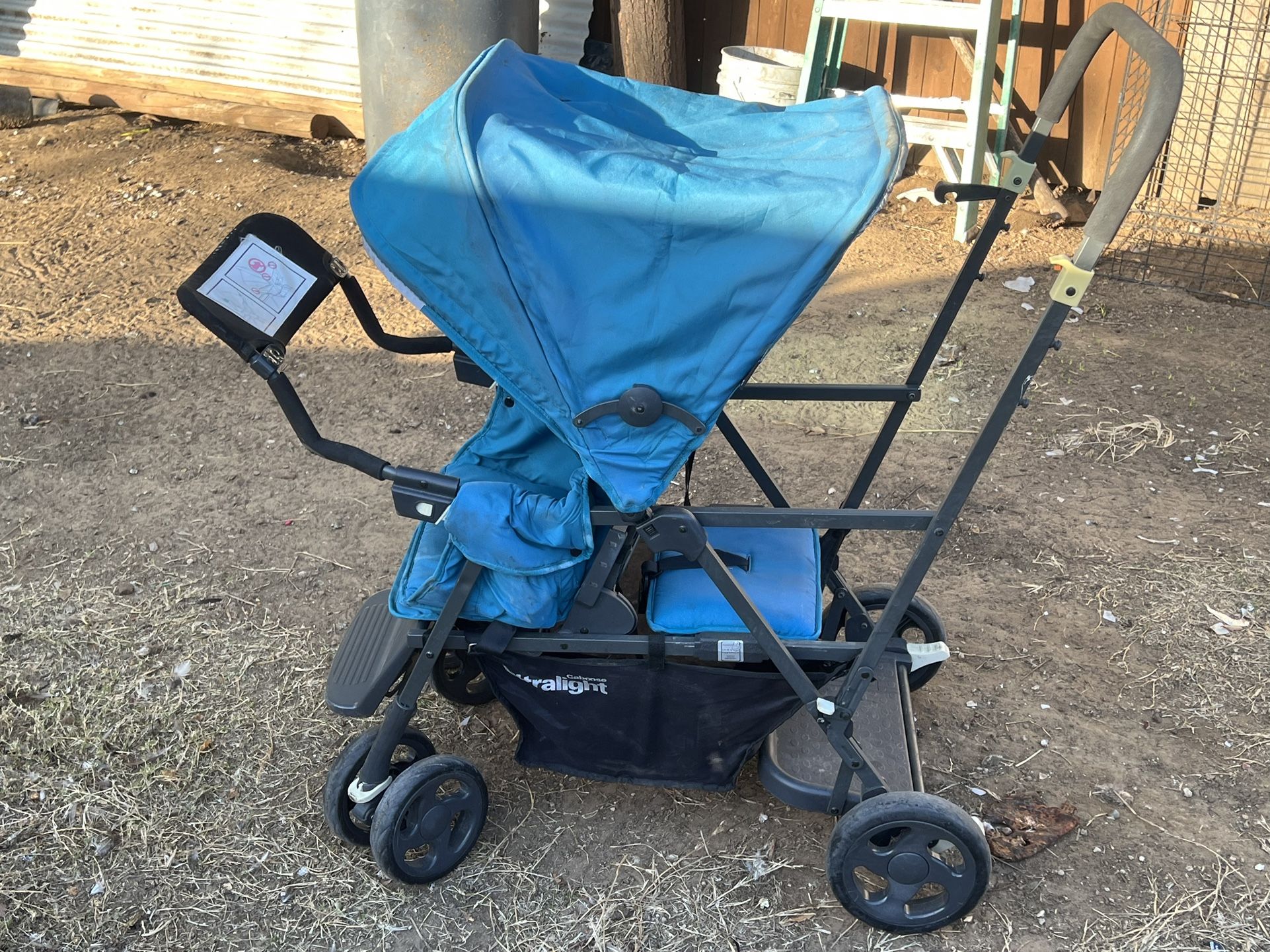 joovy ultralight double stroller